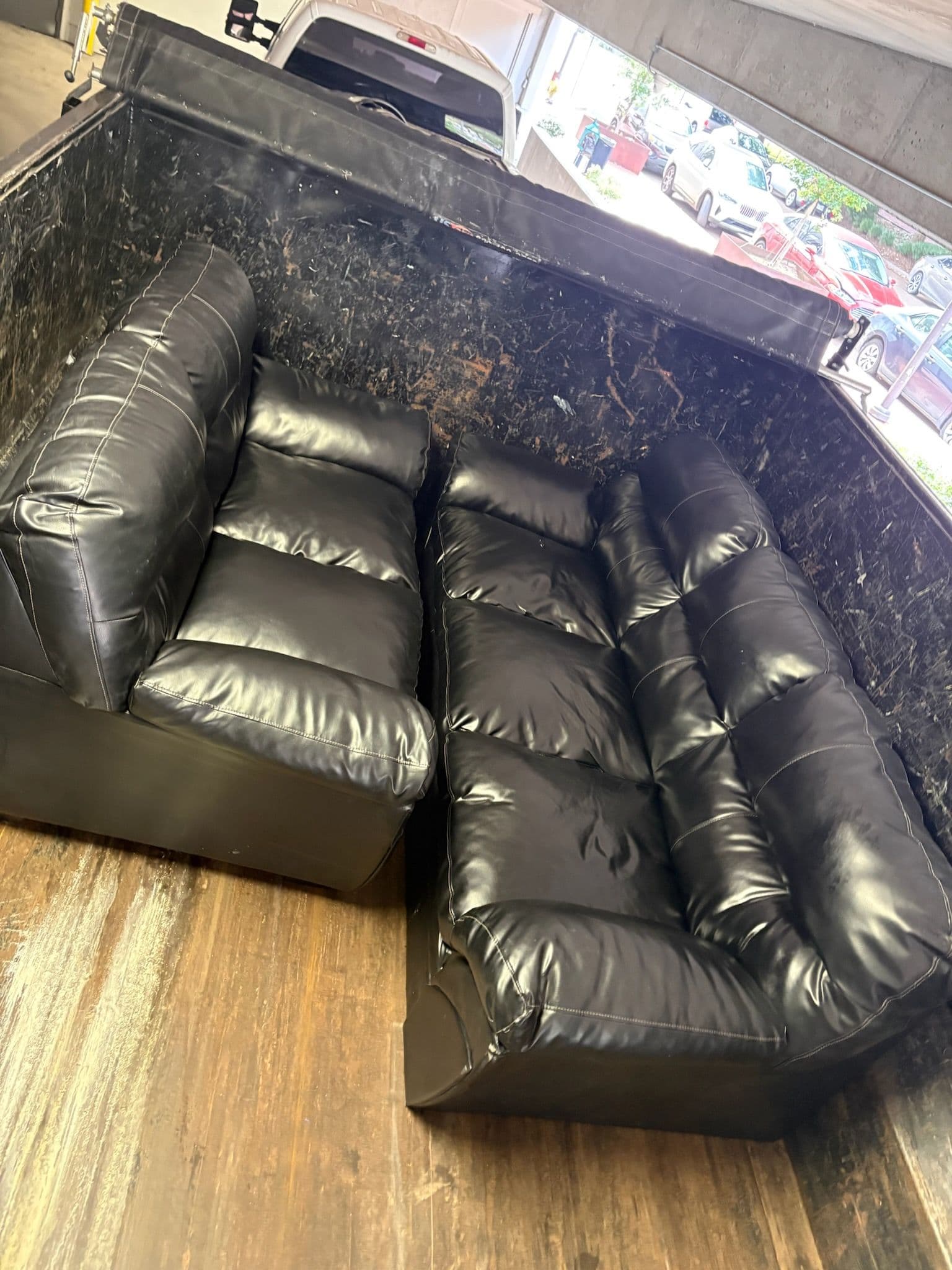 Project Effortless Couch Removal in Plano image