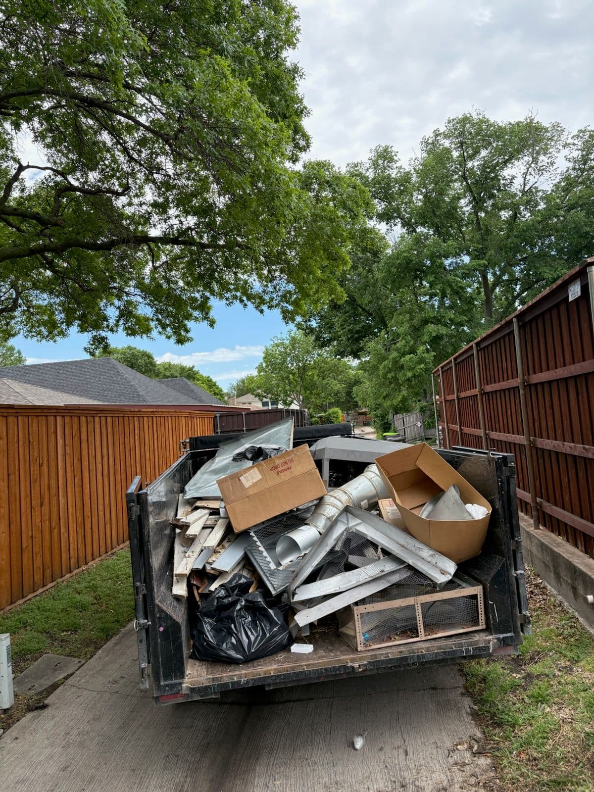 Junk of America Cleans Up Construction Site