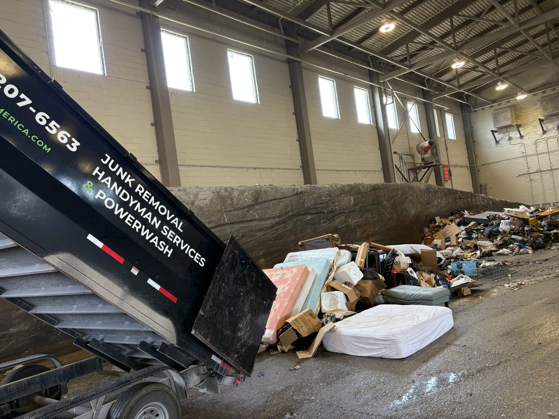Maximize Cleanup Efficiency with Our Big Trailer image
