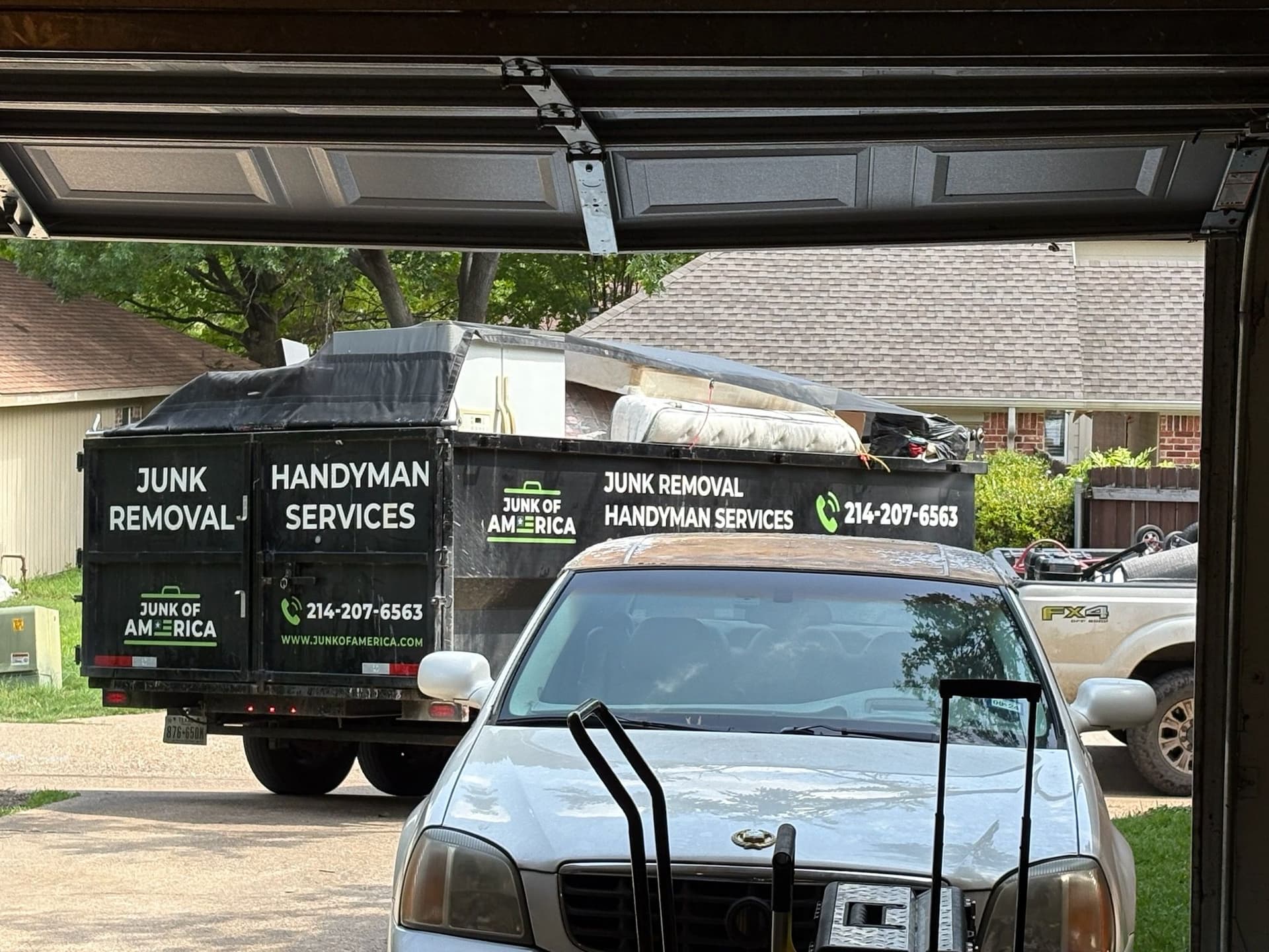 Plano Junk Haul Success with Handy Experts image