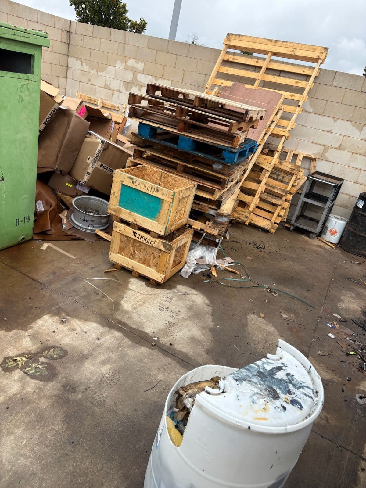 Dallas Warehouse Transformed with Expert Junk Removal image
